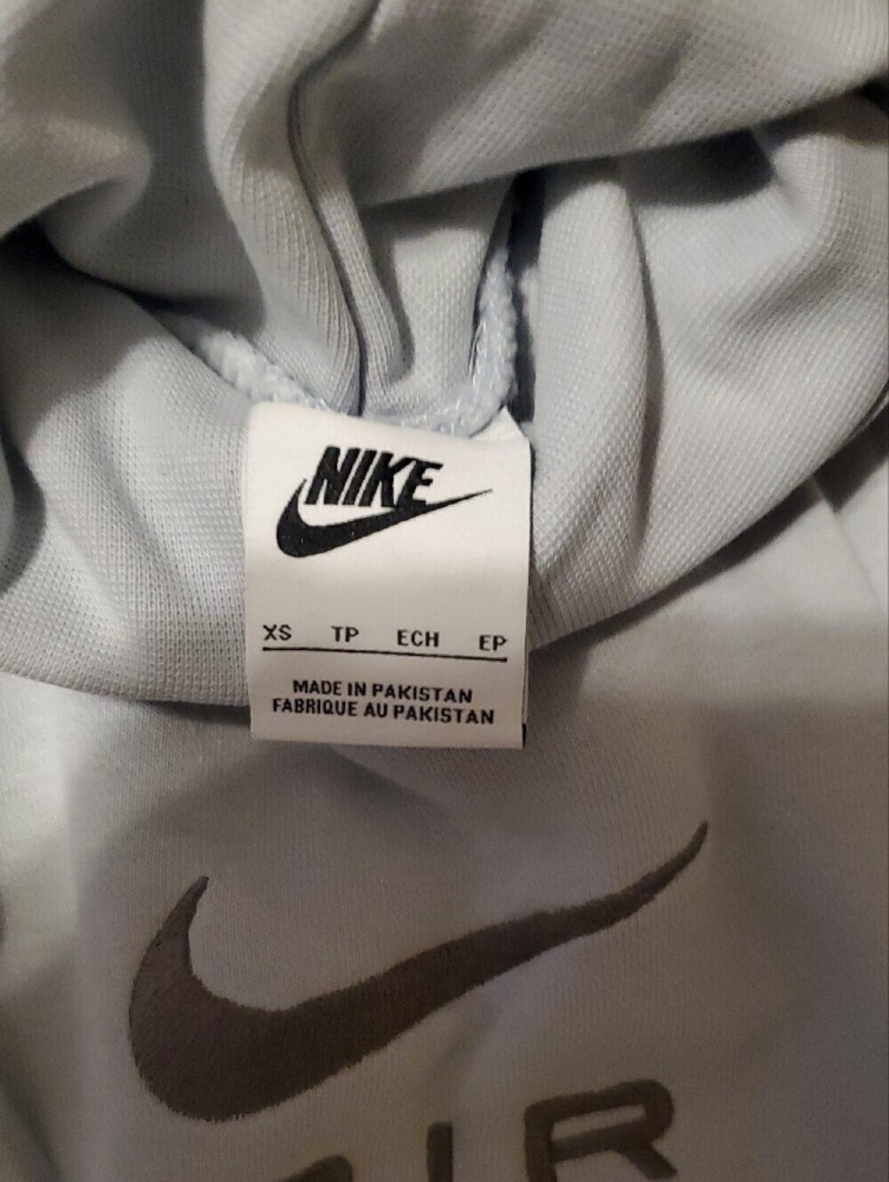 Nike AIR Cropped Turtleneck Sweatshirt - Picture 2 of 10